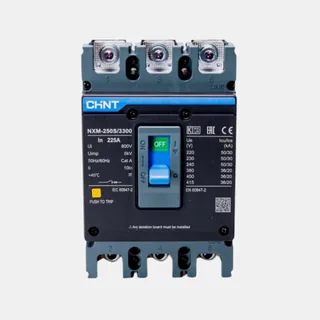 NXM-250S/3300 225A 35kA - DISJUNTOR EM CAIXA MOLDADA TRIPOLAR (3P) 225A 35KA