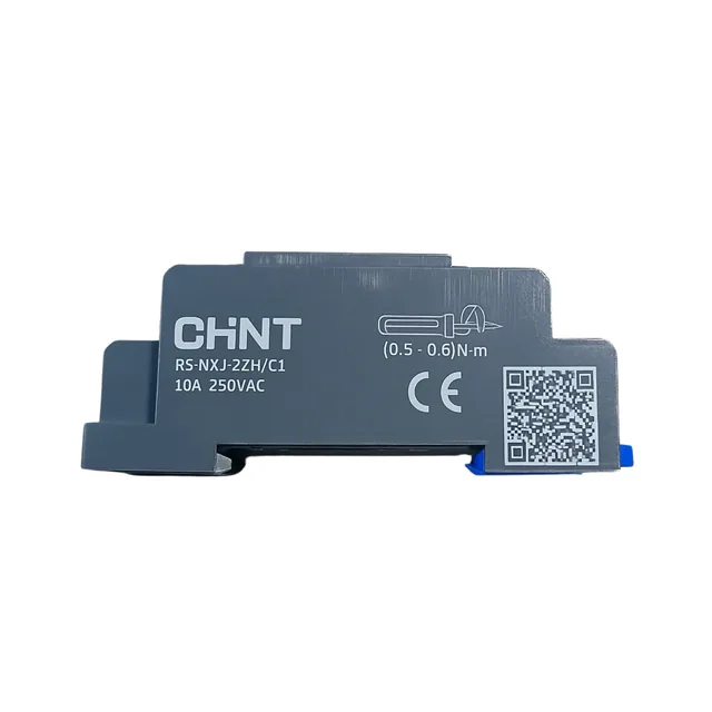 Base soquete para relé auxiliar de interface acoplador "NXJ-2ZH/C1"