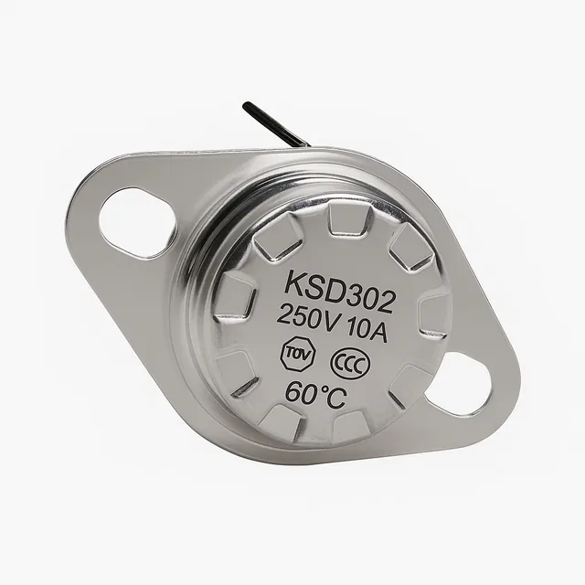 Termostato Bimetálico KSD302 10a 60C NF