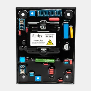 SX460 - Regulador de tensão 6A/4A com alimentação e realimentação shunt