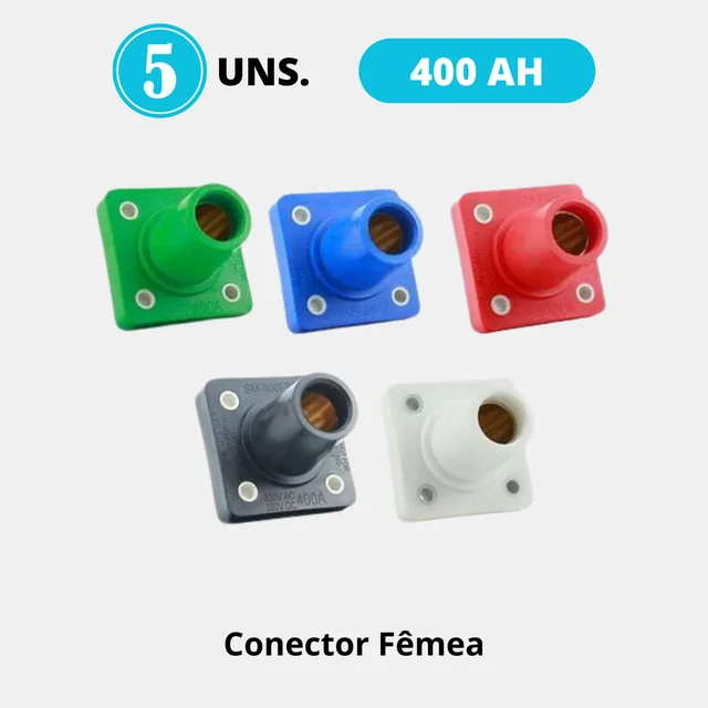 KIT de 5 Camlock Painel Fêmea 400A