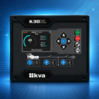 K30XL, K30XL V2026, controlador K30XL, controlador lógico programável K30XL, CLP grupo gerador, controlador grupo gerador, controlador de gerador, con